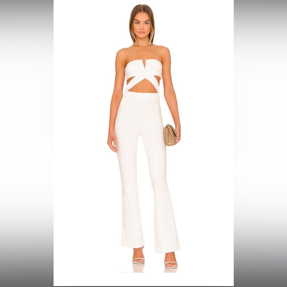 Kieran Jumpsuit In Ivory
